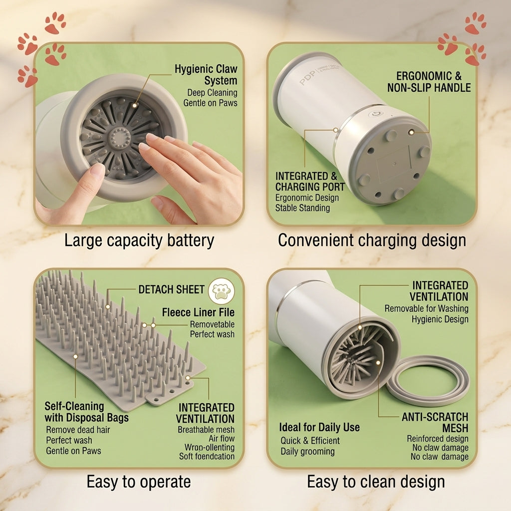 Automatic Paw Cleaner
