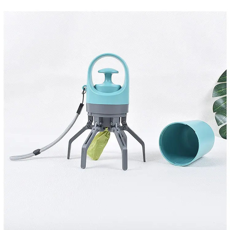 Pet Waste Picker - Portable Dog Poop Scoop with Ergonomic Handle for Easy Cleaning and Disposal - Ideal for Walks and Outdoor Activities