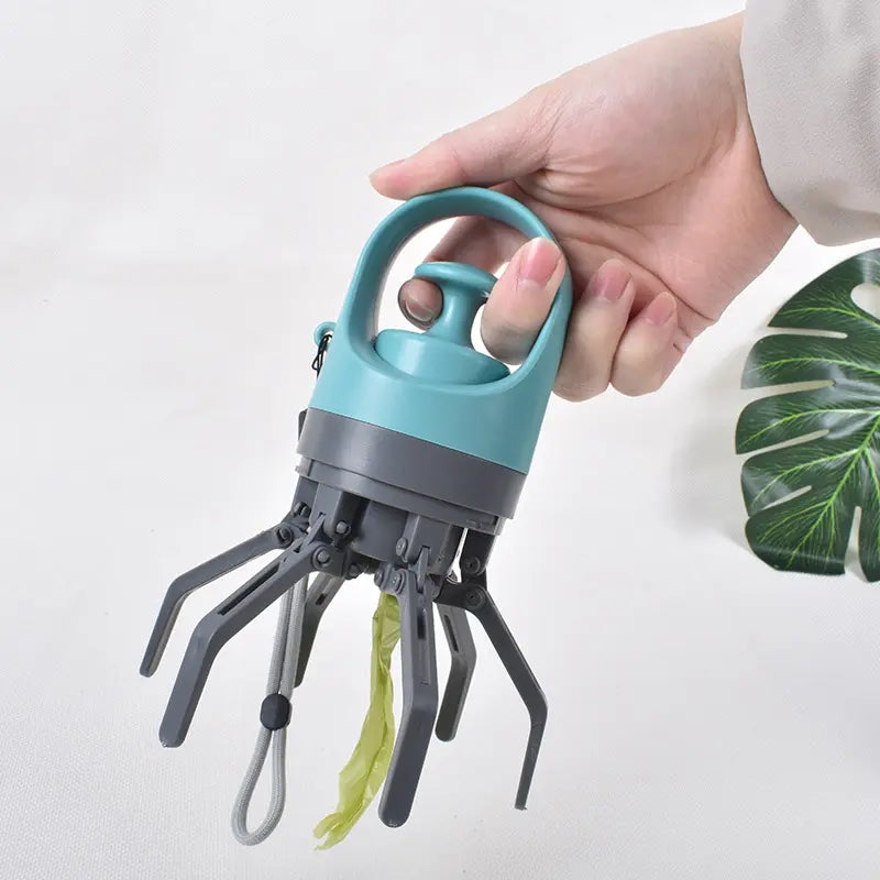 Pet Waste Picker - Portable Dog Poop Scoop with Ergonomic Handle for Easy Cleaning and Disposal - Ideal for Walks and Outdoor Activities
