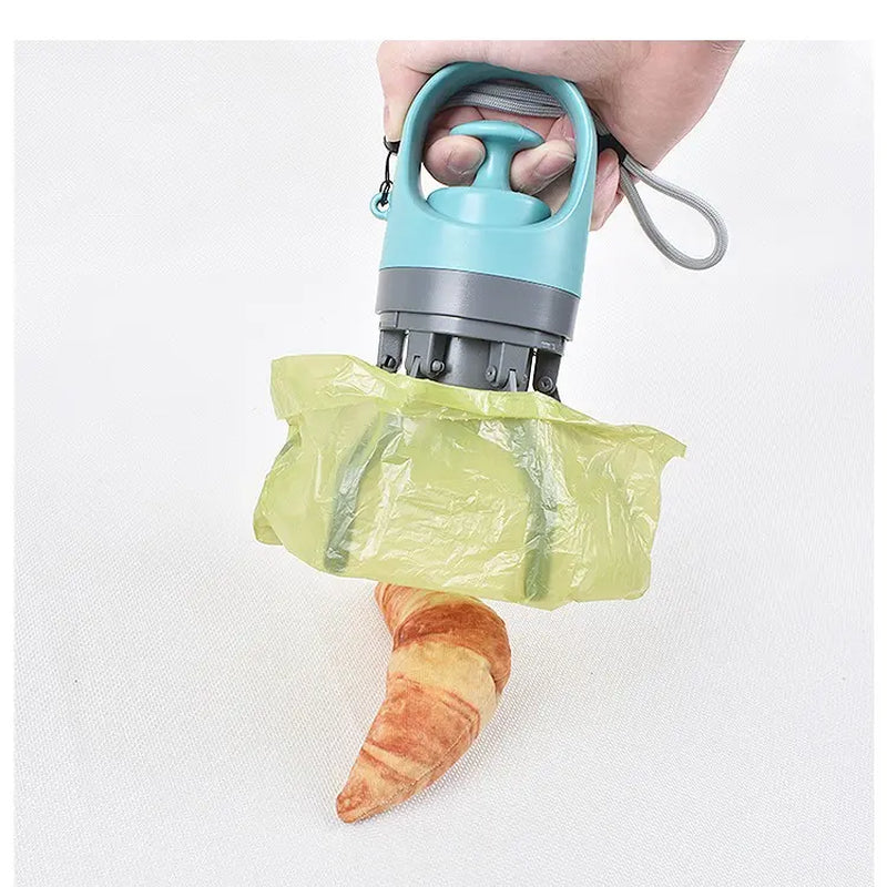Pet Waste Picker - Portable Dog Poop Scoop with Ergonomic Handle for Easy Cleaning and Disposal - Ideal for Walks and Outdoor Activities